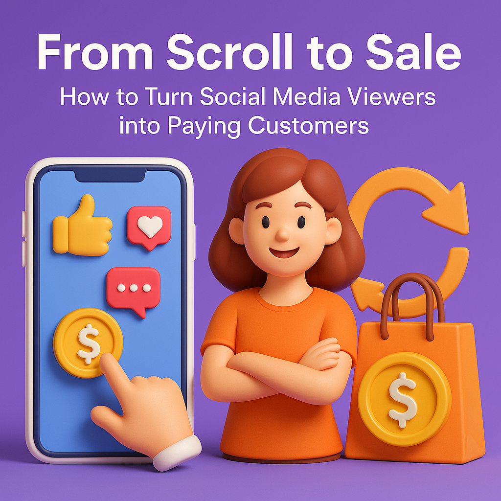 From scroll to sale guide – digital marketing tips and CTA strategies for turning social media viewers into paying customers